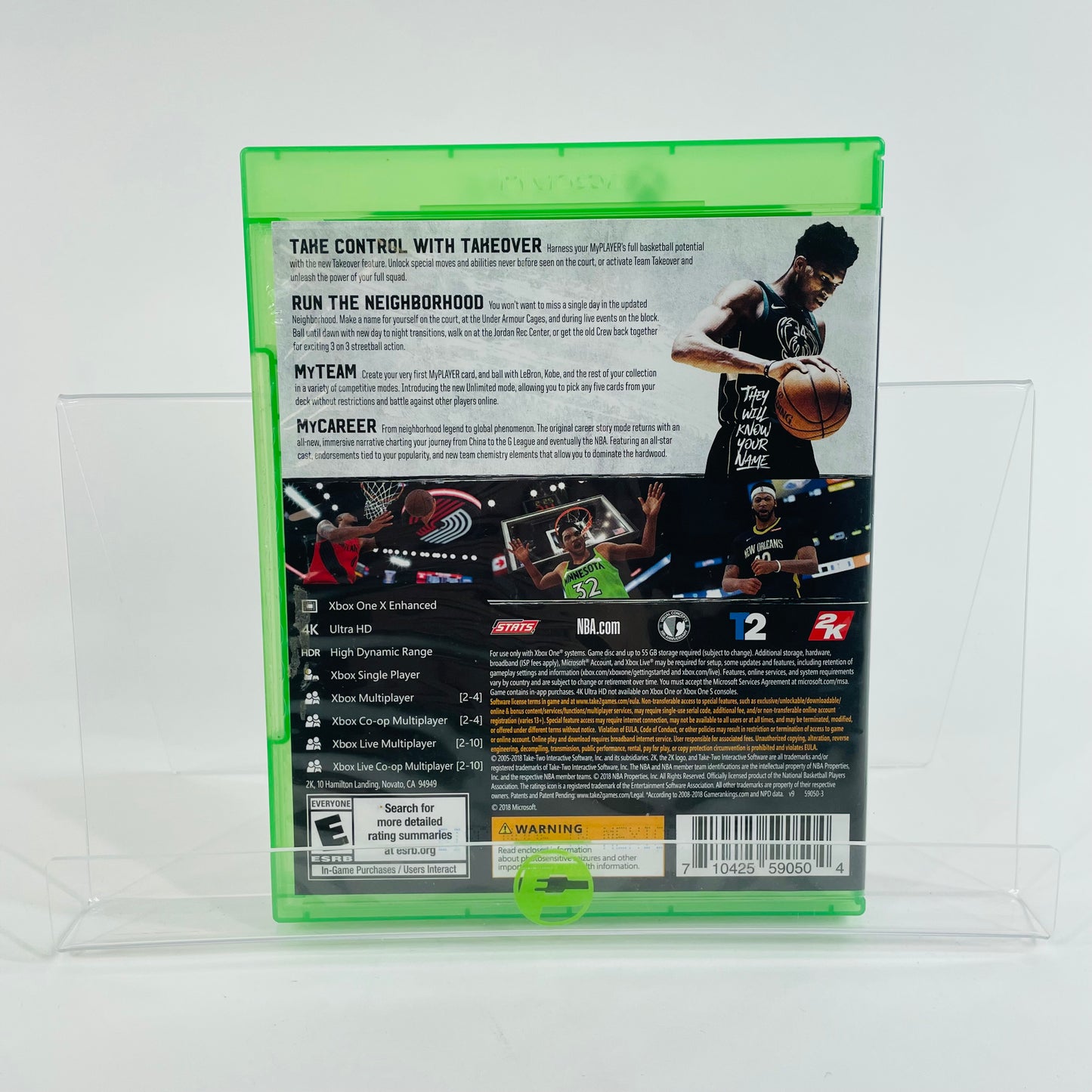 NBA 2K19 (Microsoft Xbox One, 2018)