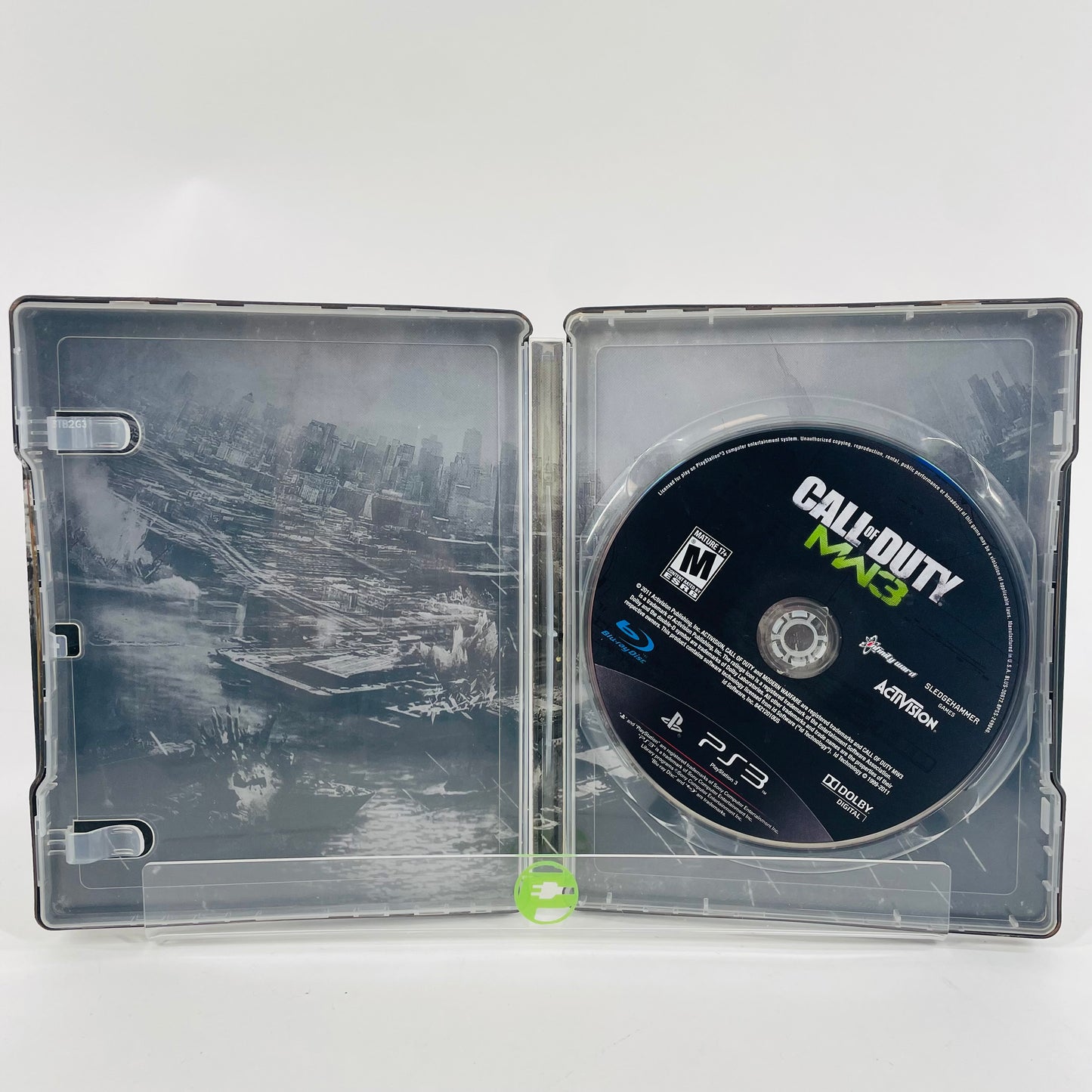 Call of Duty Modern Warfare 3 Metal Case (Sony PlayStation 3 PS3, 2011)