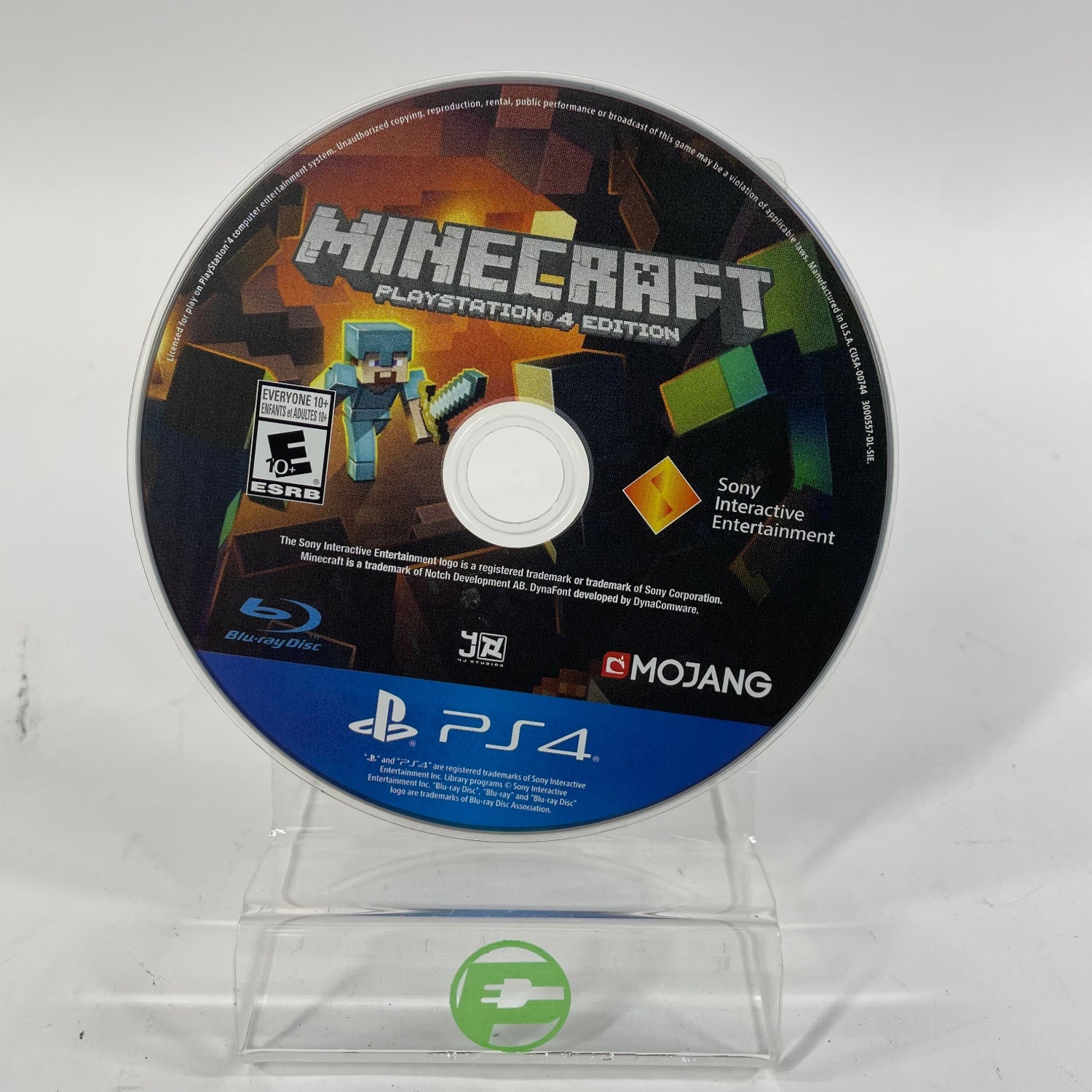 Minecraft Playstation 4 Edition (PlayStation 4 PS4, 2014) Disc