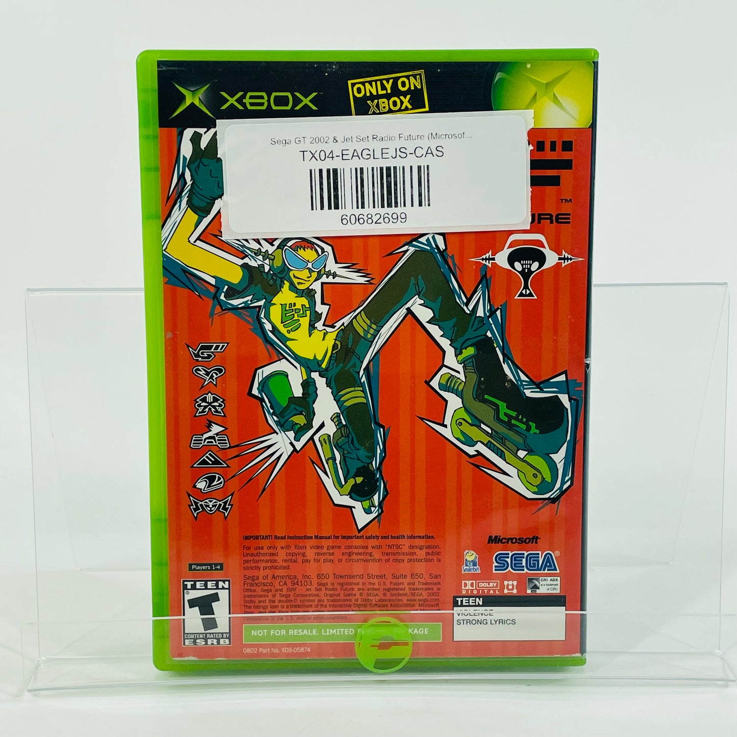 Sega GT 2002 & Jet Set Radio Future (Microsoft Xbox, 2002)