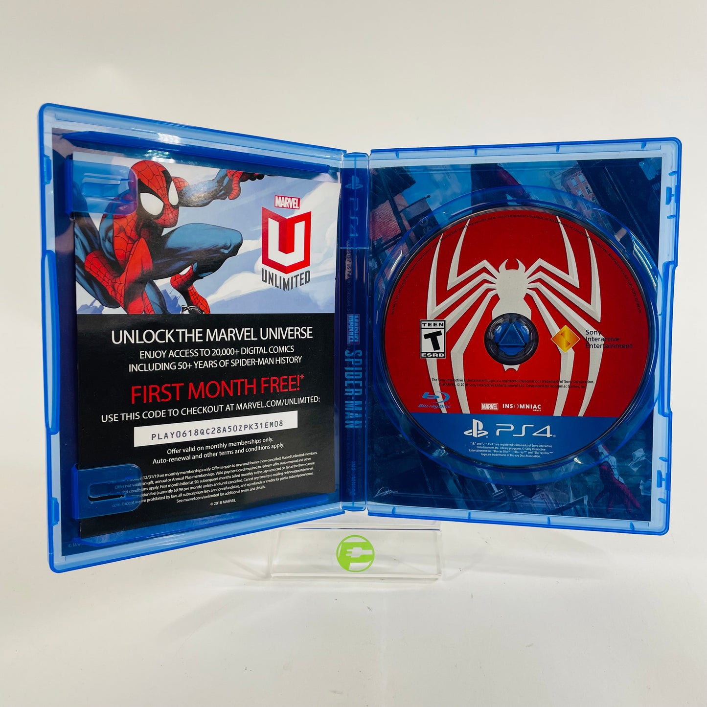 Marvel Spiderman (Sony PlayStation 4 PS4, 2018)