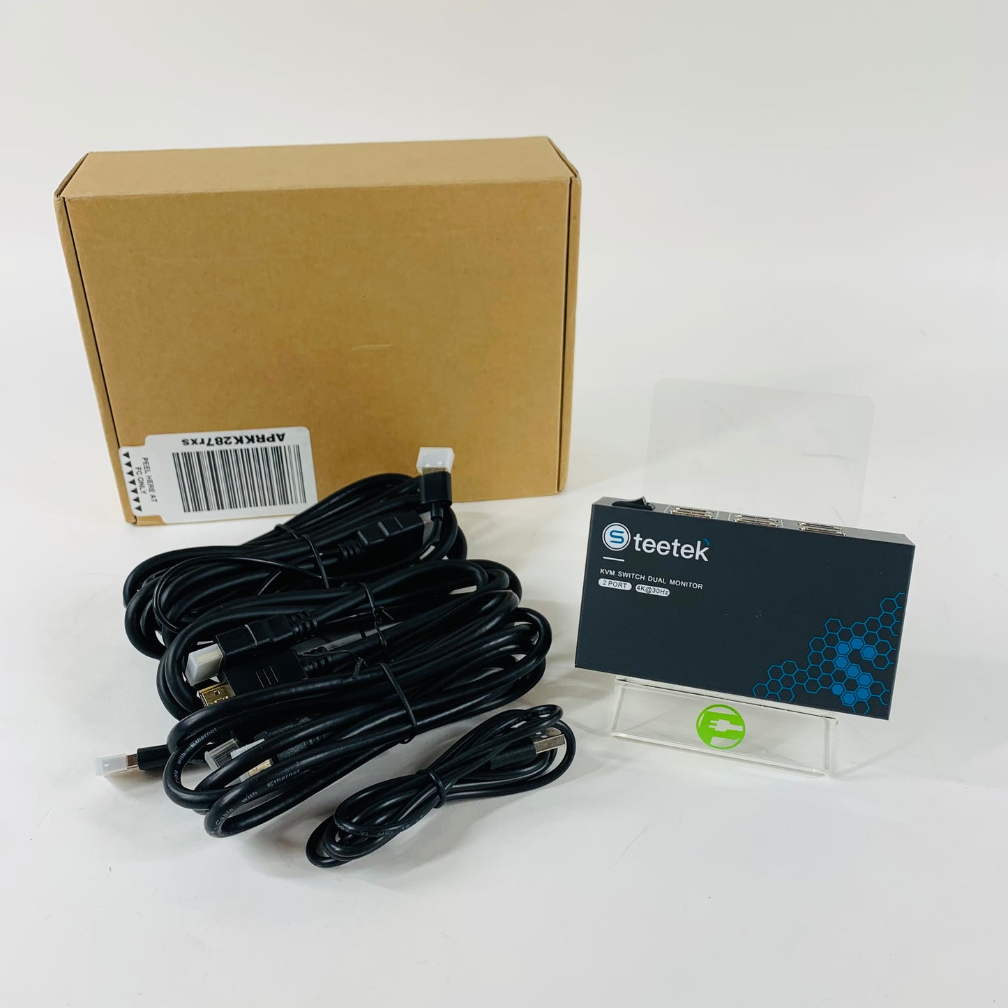 Steetek KVM Switch Dual Monitor STK-S7228H2
