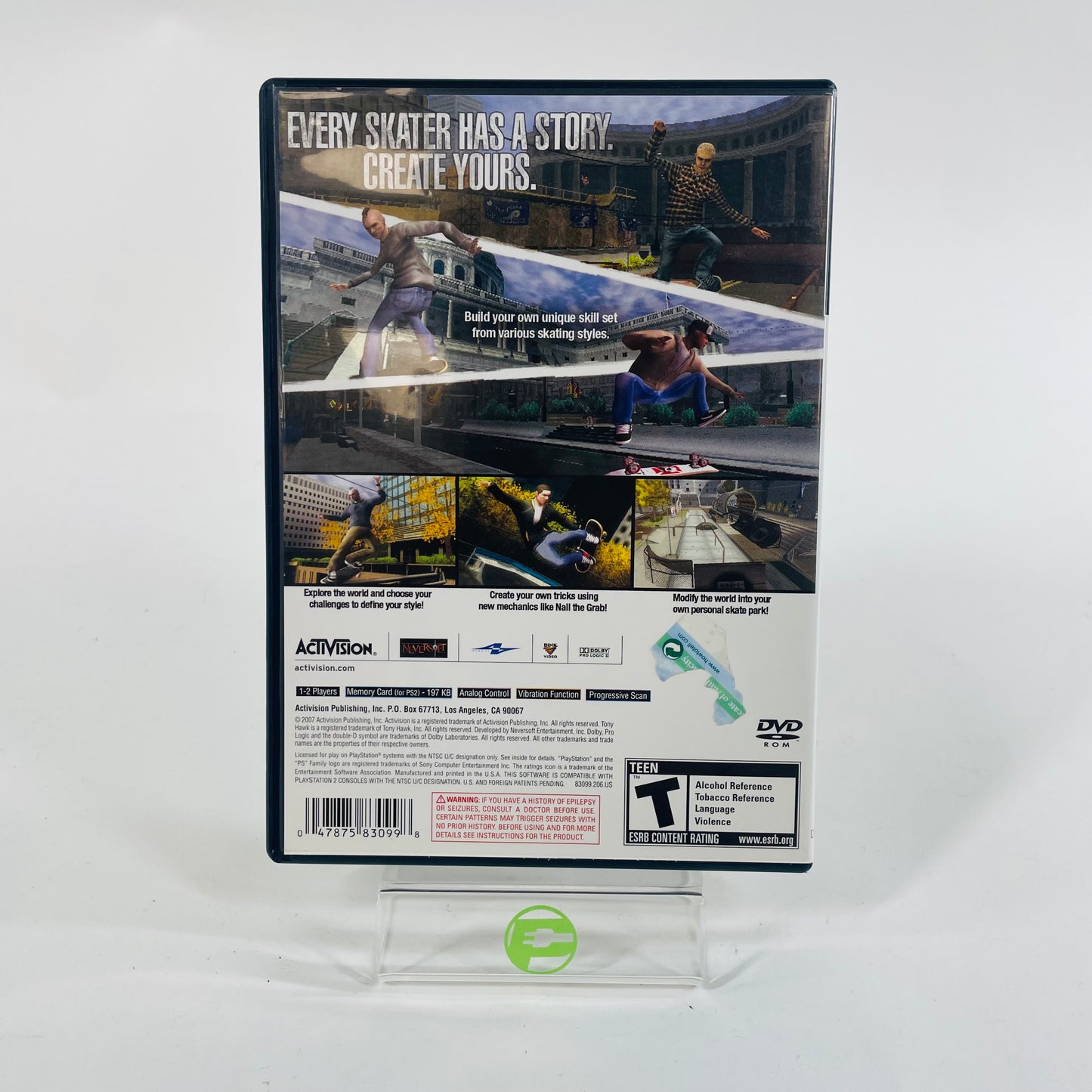 Tony Hawks Proving Ground (Sony PlayStation 2 PS2, 2007)