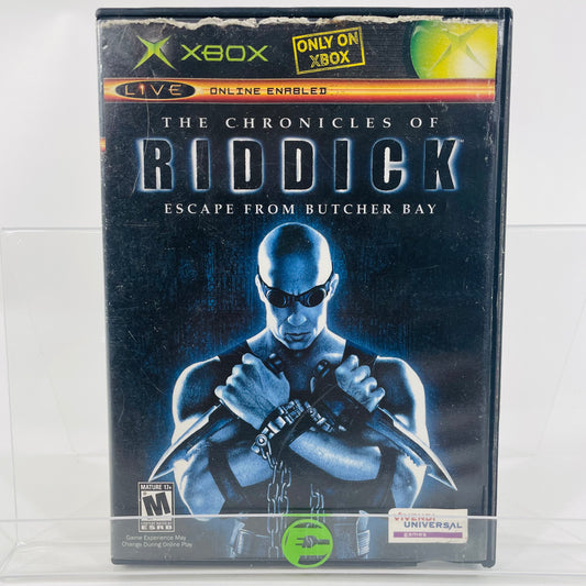 Chronicles of Riddick: Escape from Butcher Bay (Microsoft Xbox, 2004)