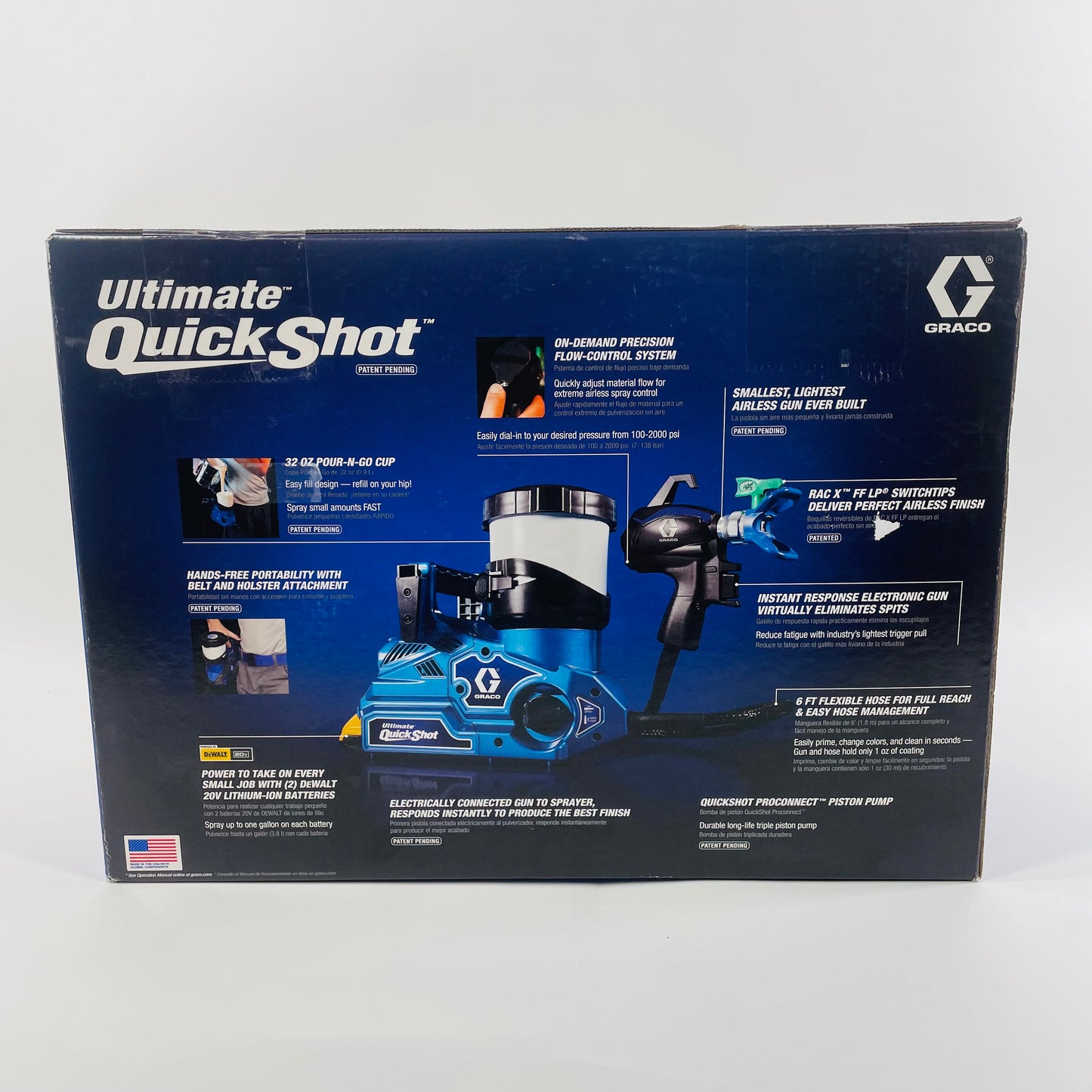 New Graco 826308 20V Quick Shot