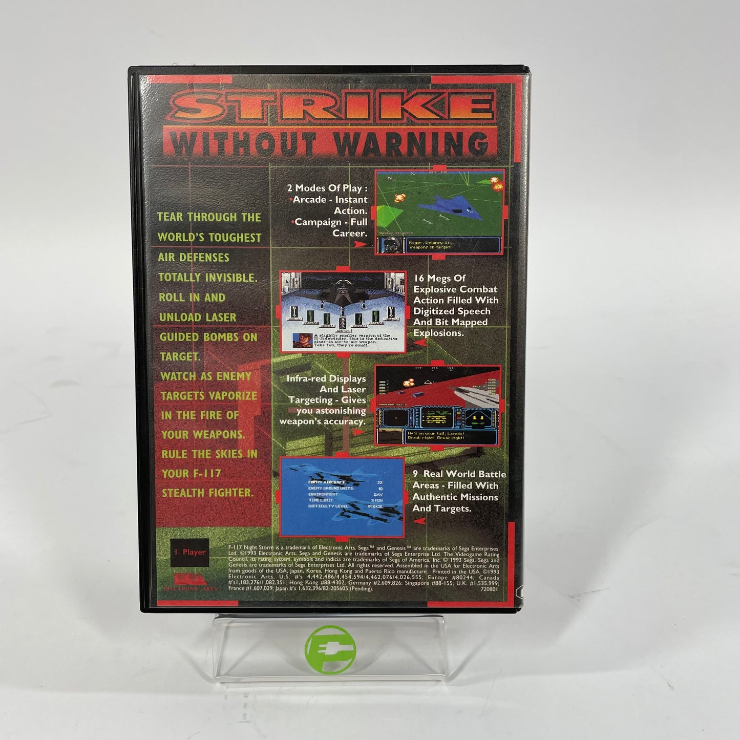 F-117 Night Storm (Sega Genesis, 1992)