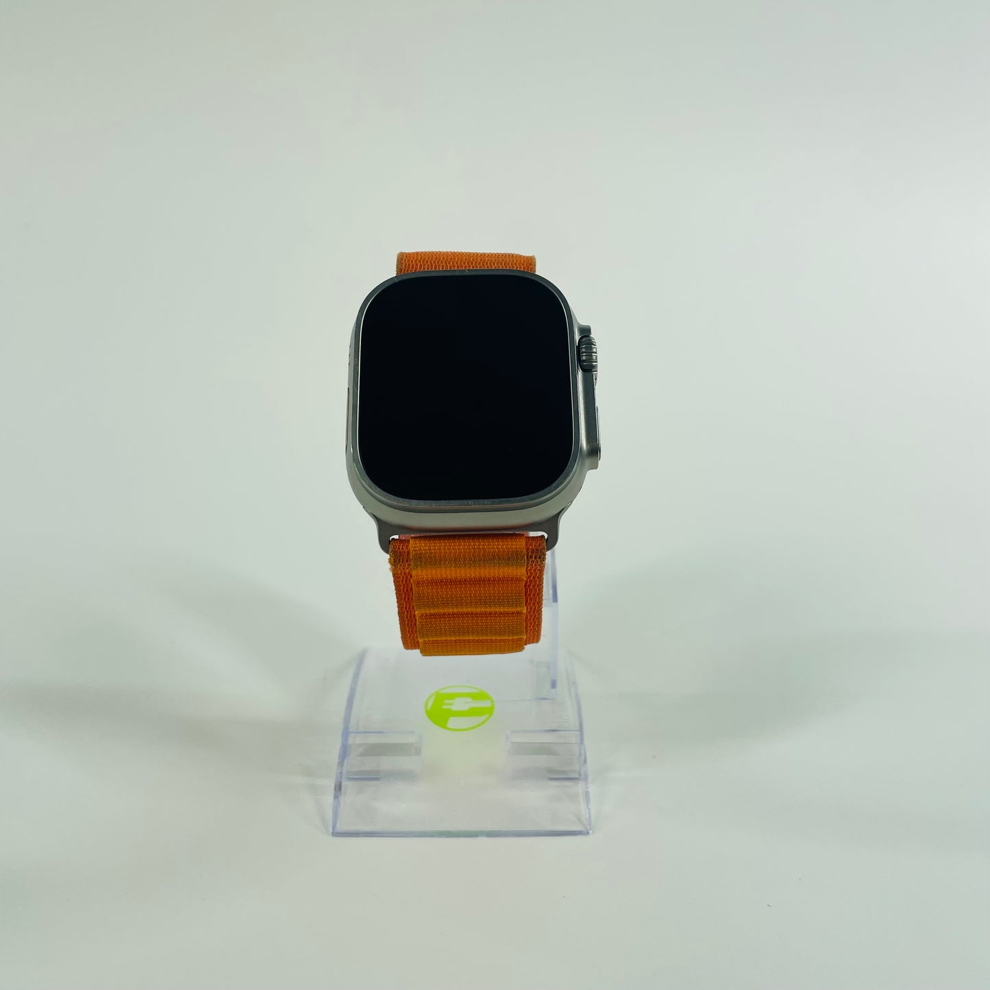 Unlocked Apple Watch Ultra 49MM Natural Titanium Orange WR-100M