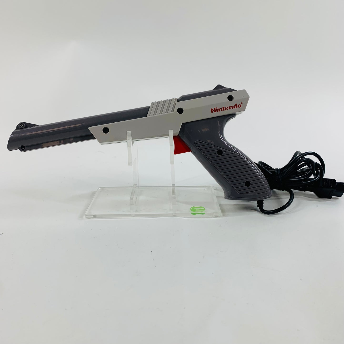 Used Nintendo Zapper Gun Orange NES-005 1985 Light Gun Controller Original