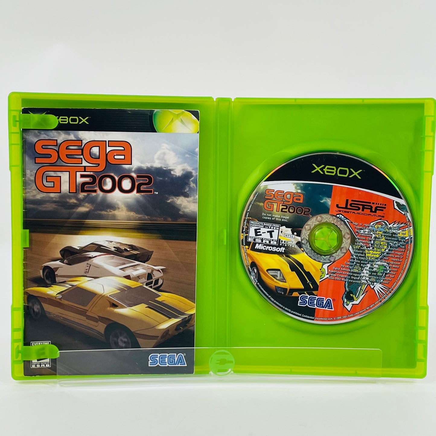 Sega GT 2002 & Jet Set Radio Future (Microsoft Xbox, 2002)