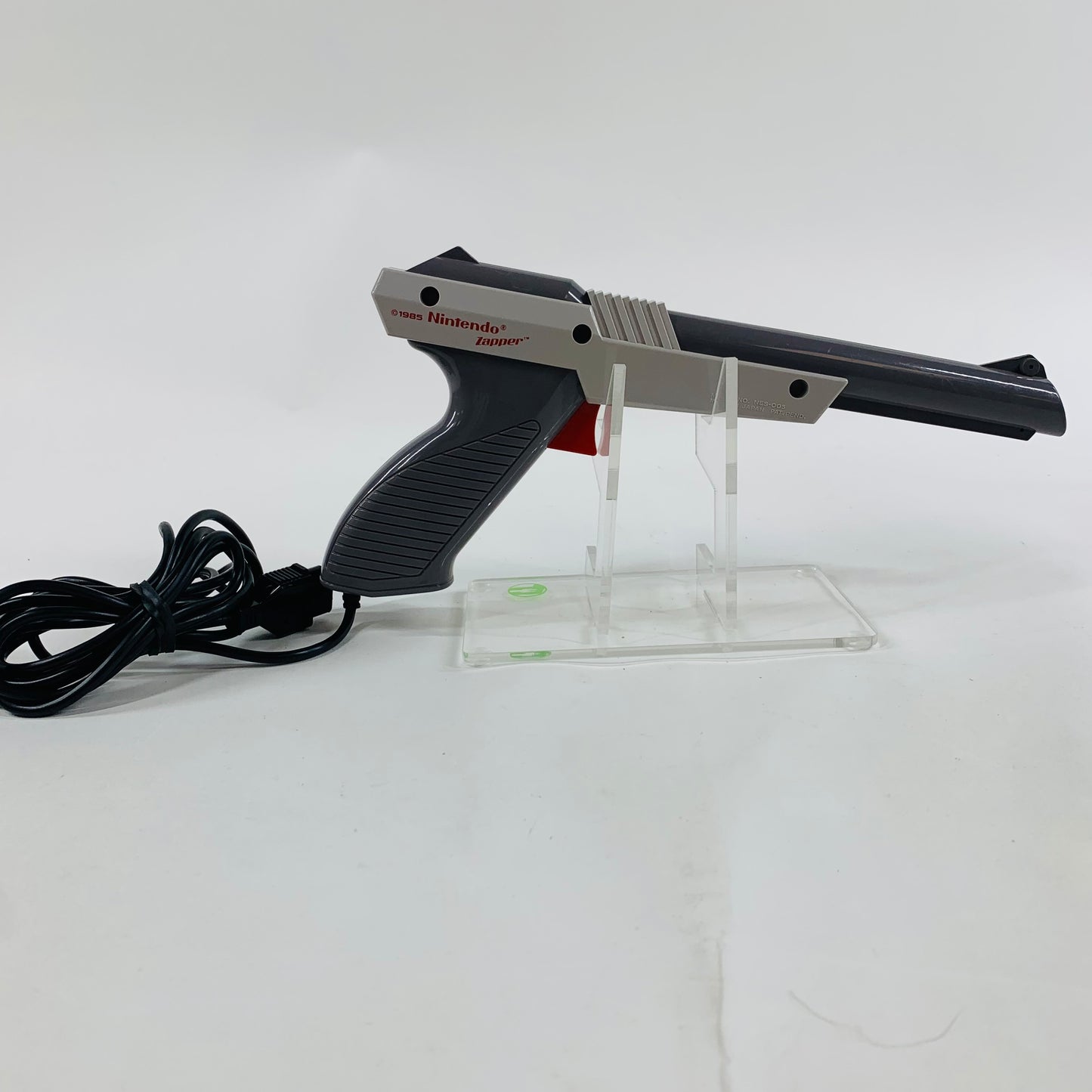 Used Nintendo Zapper Gun Orange NES-005 1985 Light Gun Controller Original
