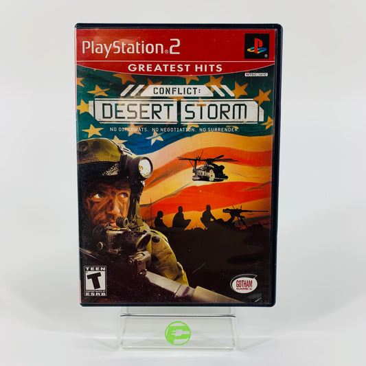 Conflict Desert Storm (Sony PlayStation 2 PS2, 2002)
