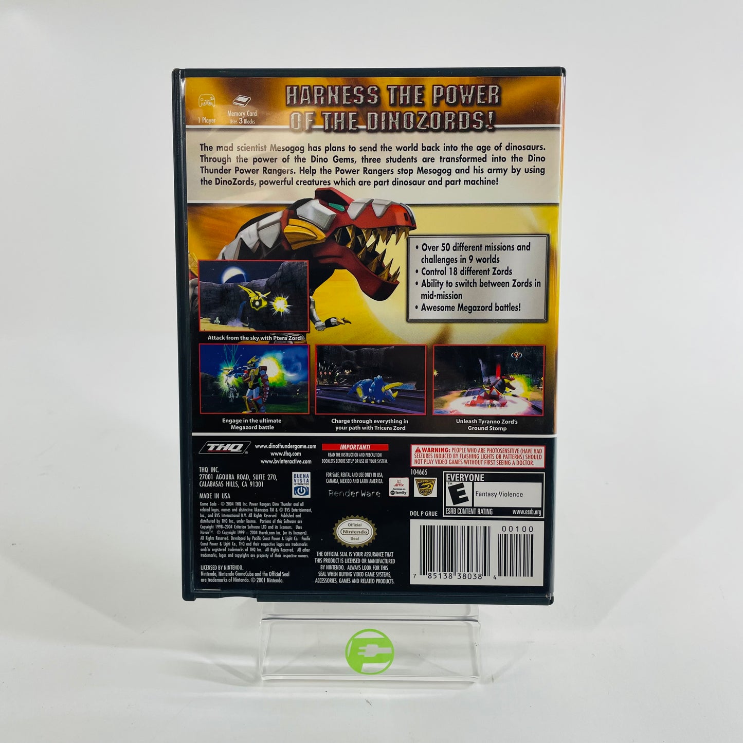 Power Rangers Dino Thunder (Nintendo GameCube, 2004)