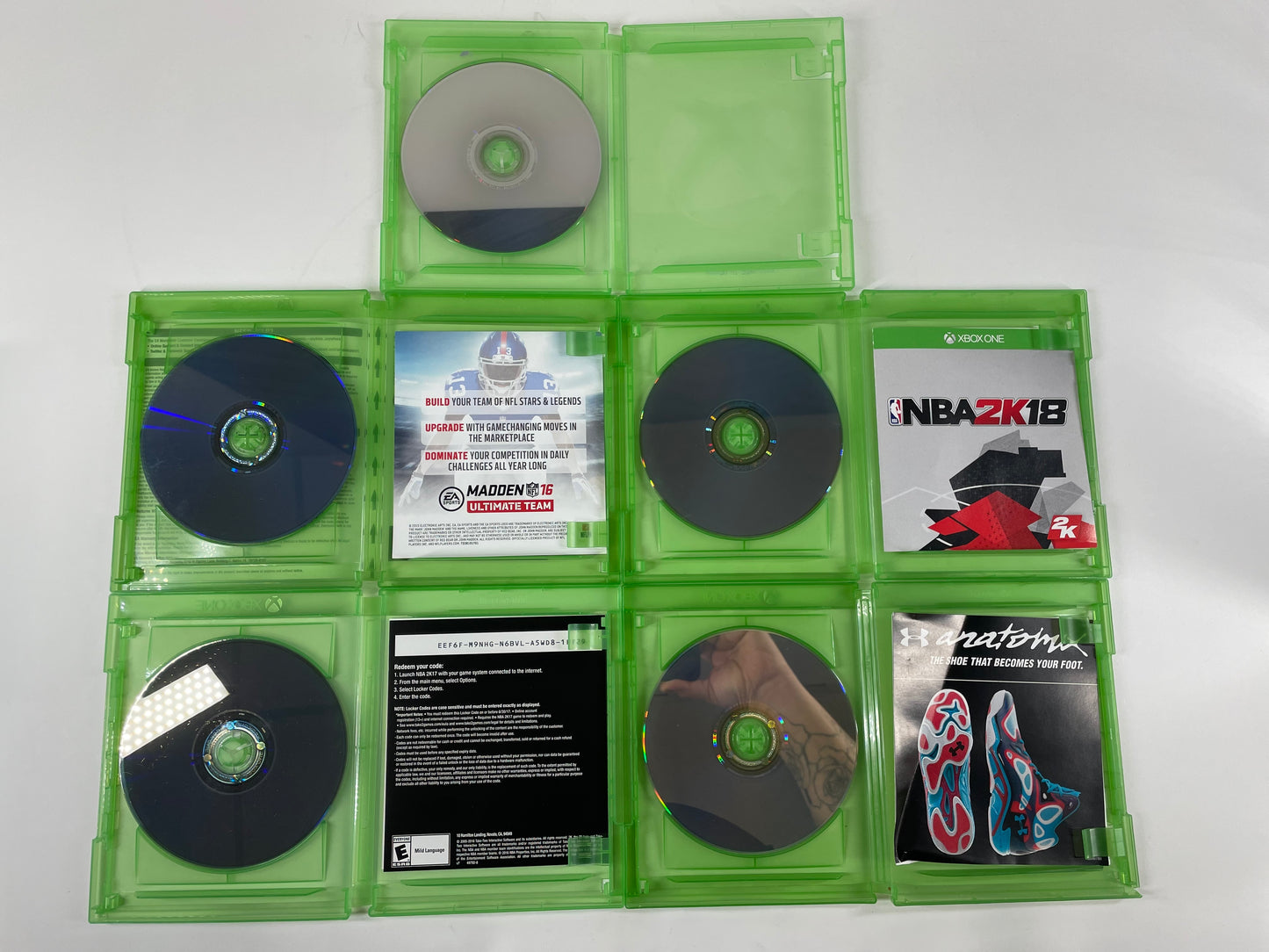 Lot of 10 Microsoft Xbox One Games