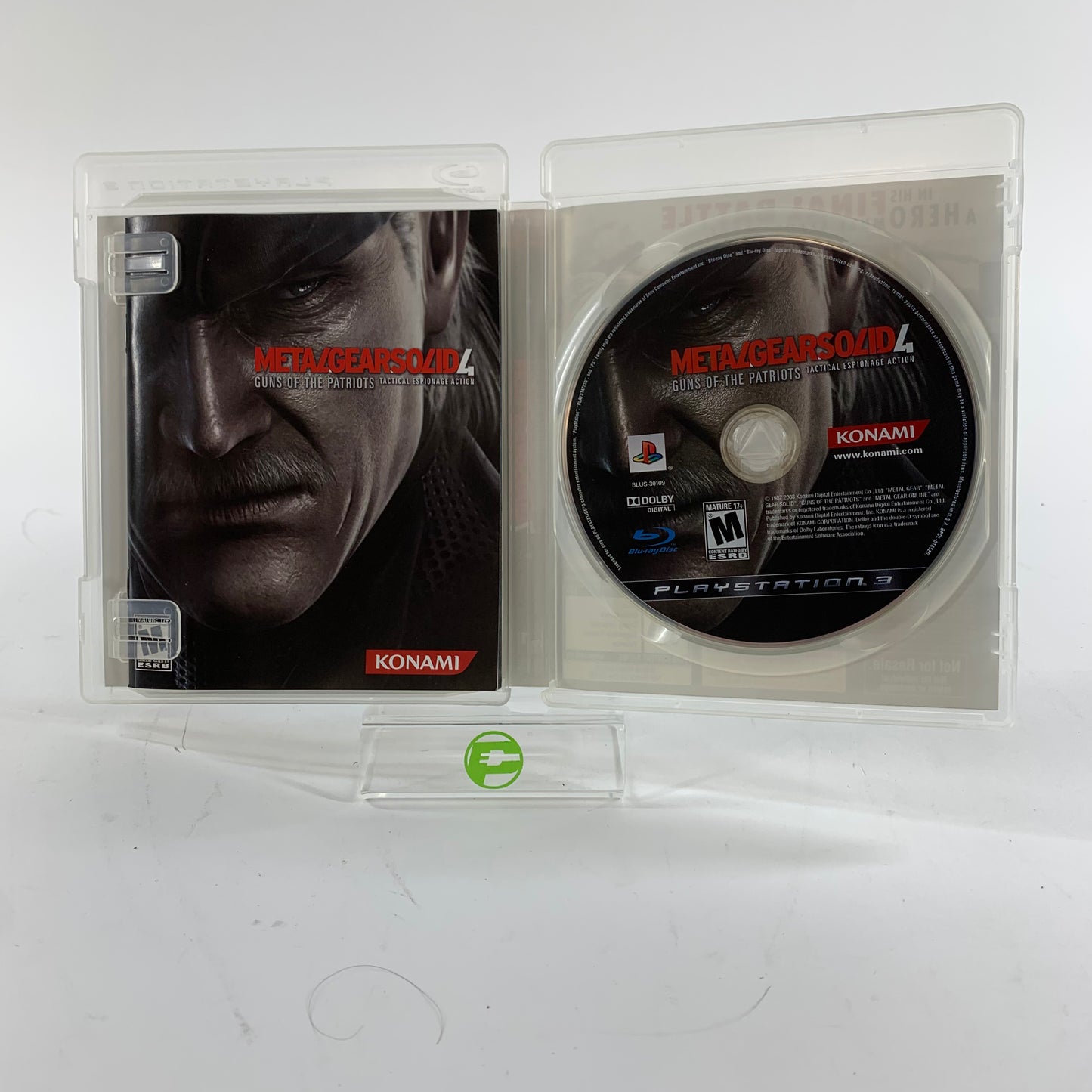 Metal Gear Solid 4 Guns of the Patriots (Sony PlayStation 3 PS3, 2008)