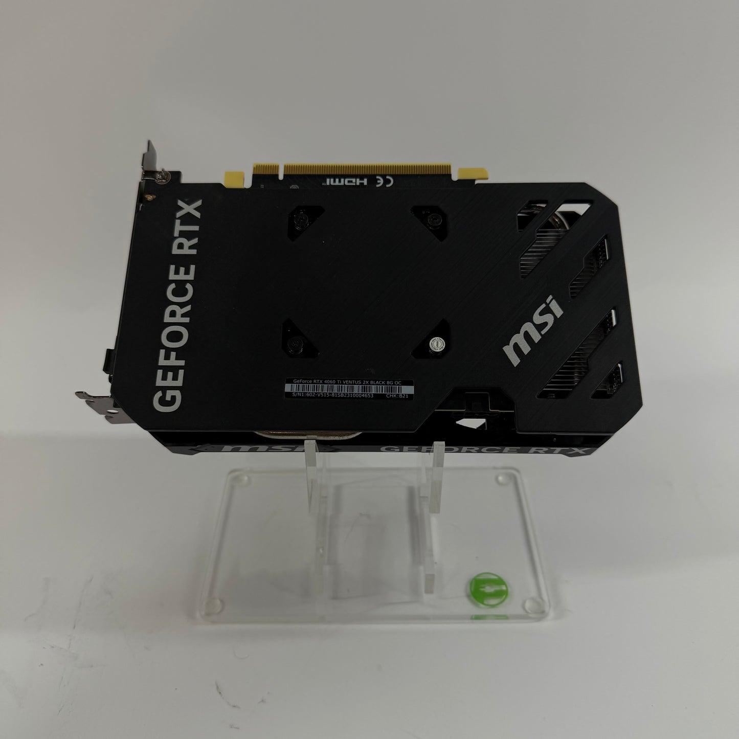 MSI GeForce RTX 4060 Ti 8GB GDDR6 Graphics Card MS-V515