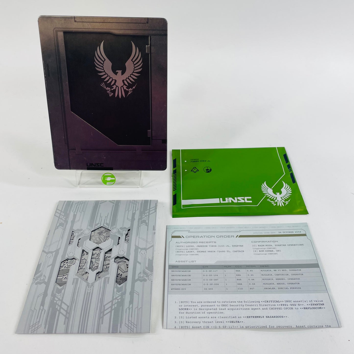 3D Cut Models Halo 5 Collector's edition