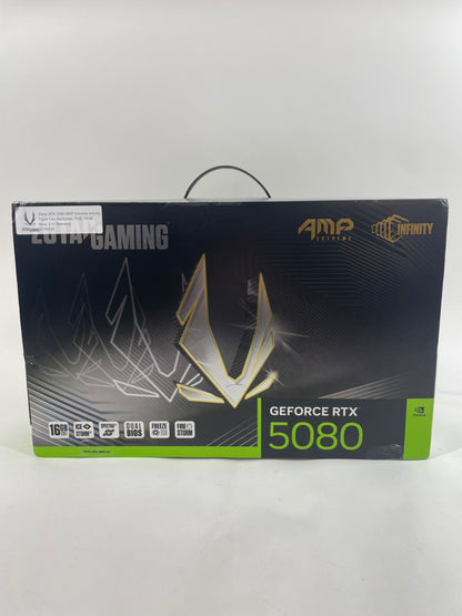 New Zotac Geforce RTX 5080 16GB GDDR7 Graphics Card p288-1n762-100z8