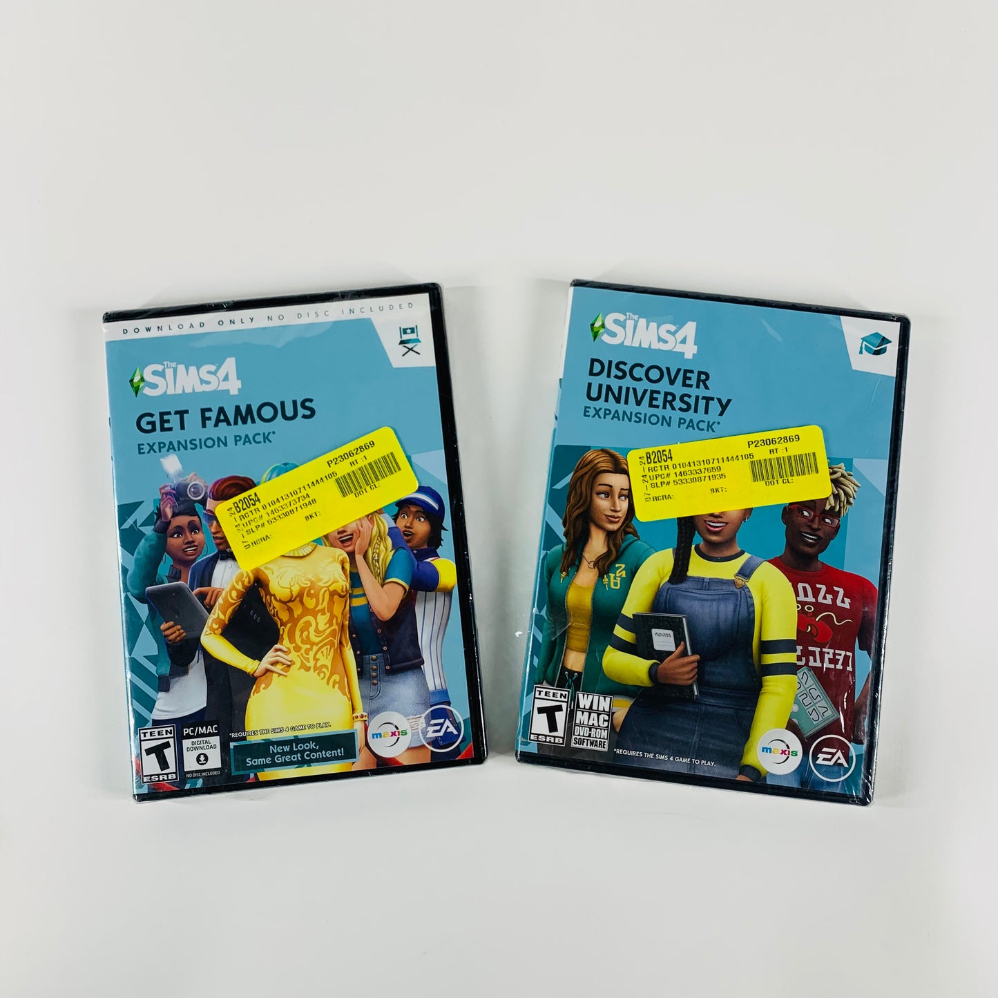 New Lot of 2 Sims PC Games