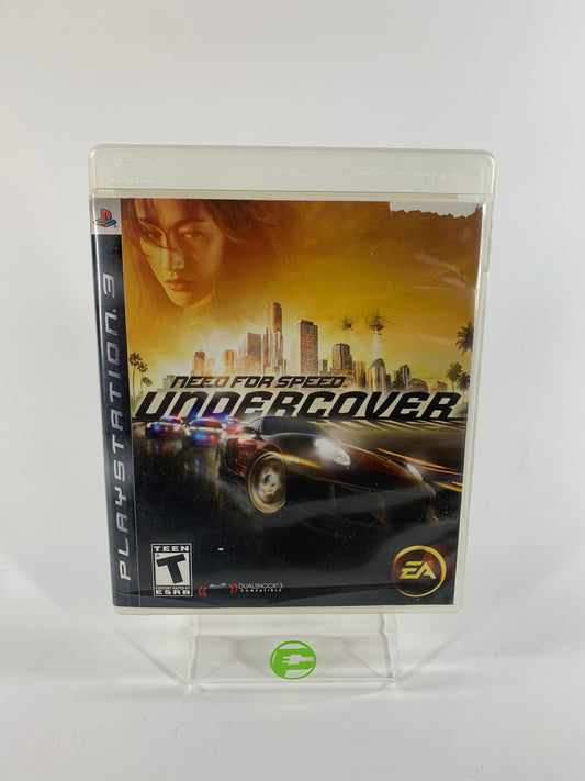 Need for Speed Undercover (Sony PlayStation 3 PS3, 2008)