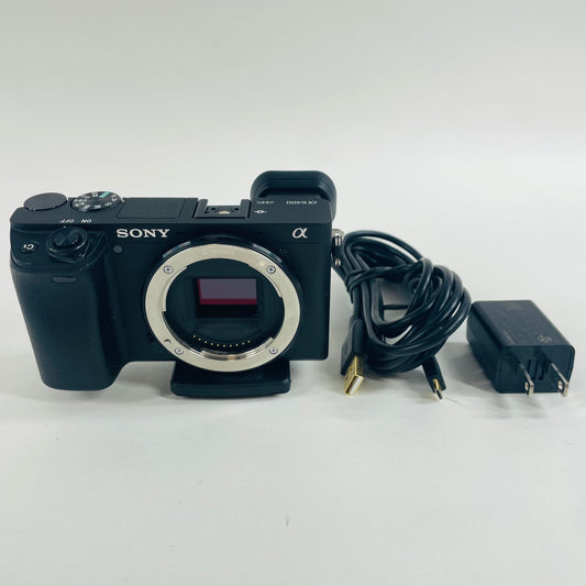 Sony Alpha A6400 24.2MP Rangefinder-Style Mirrorless Digital Camera 430 Shutter 