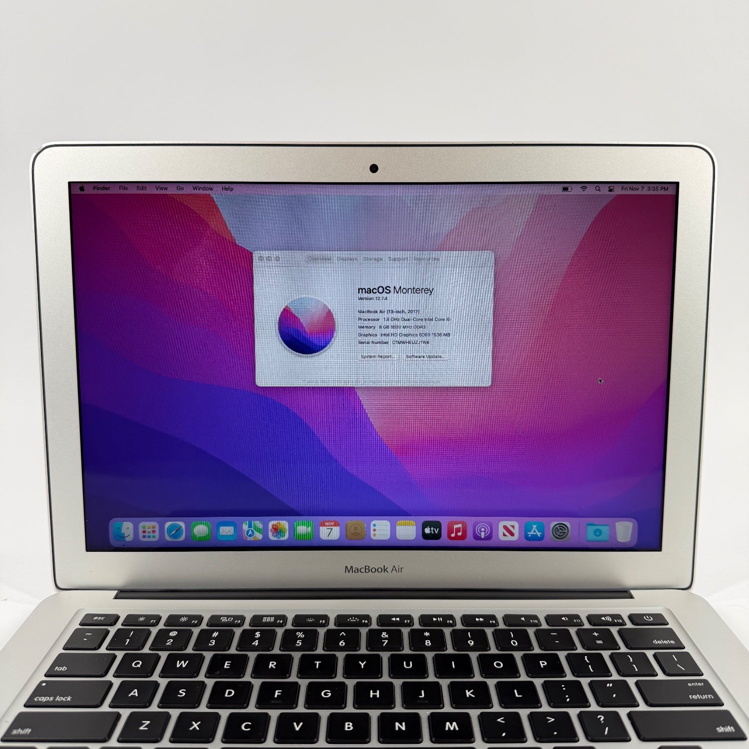 2017 Apple MacBook Air 13.3