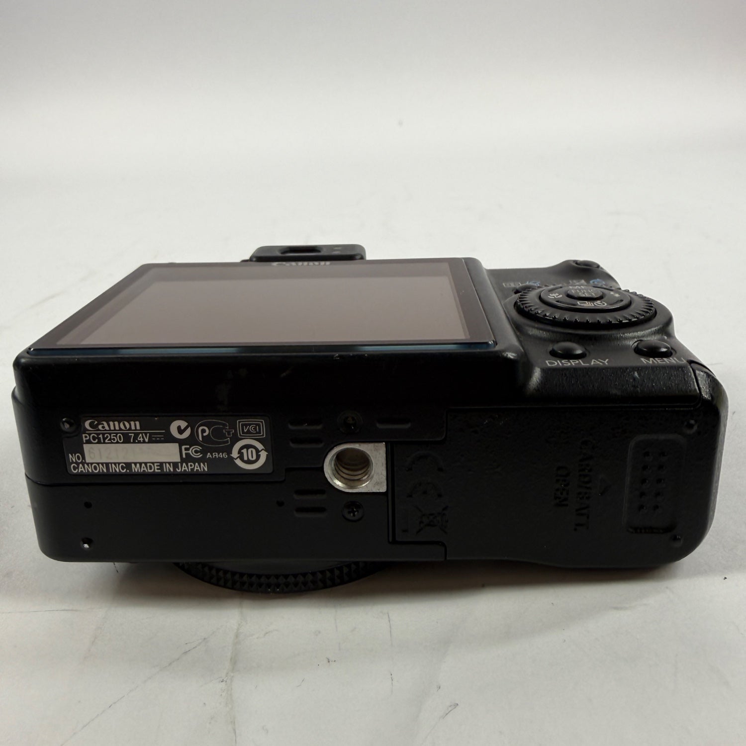 READ Canon Powershot G9 PC1250 12.1MP Compact Digital Camera No