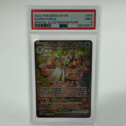 Pokémon TCG Scarlet & Violet Gardevoir EX 148/142 Holo English PSA 9
