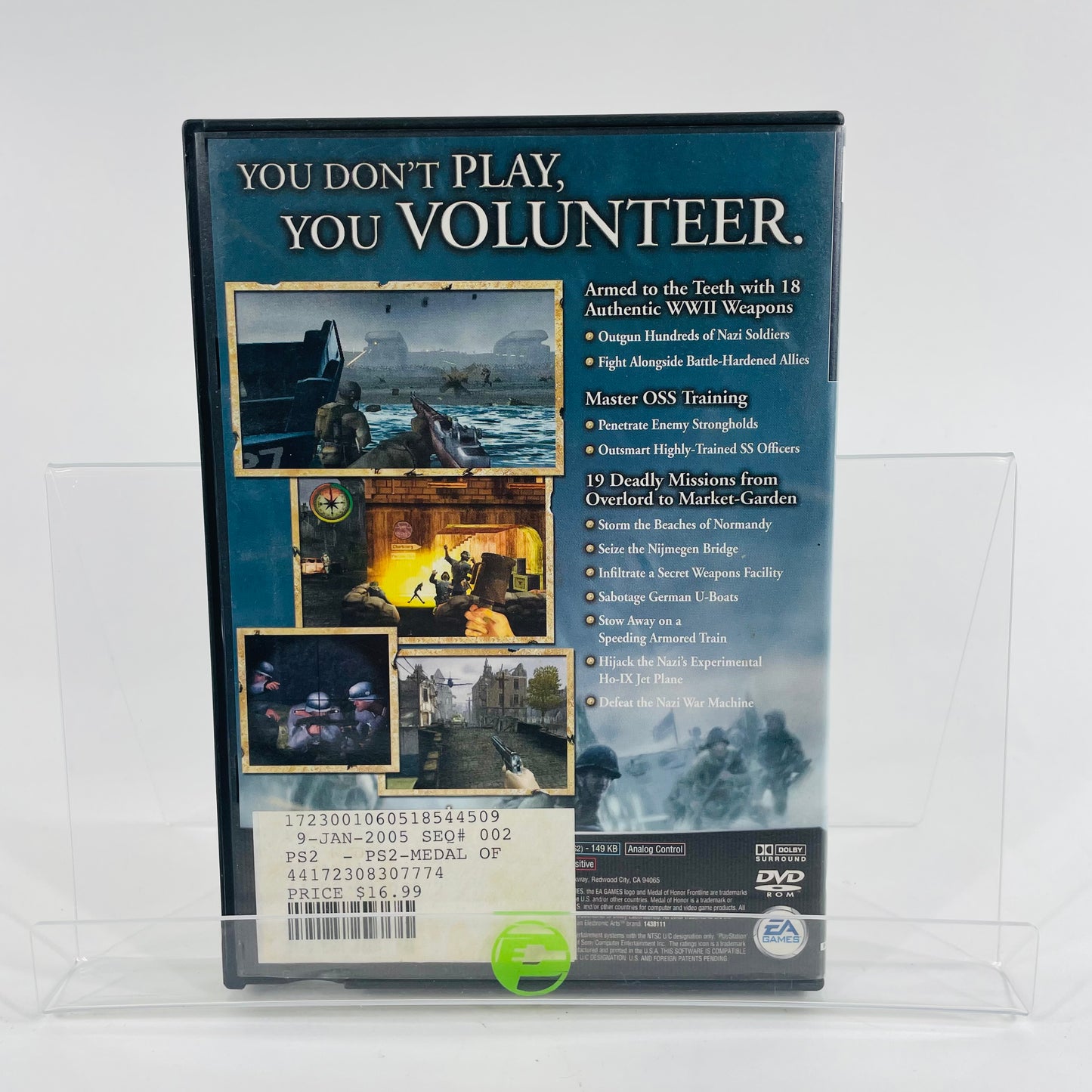 Medal of Honor Collection (Sony PlayStation 2 PS2, 2007)