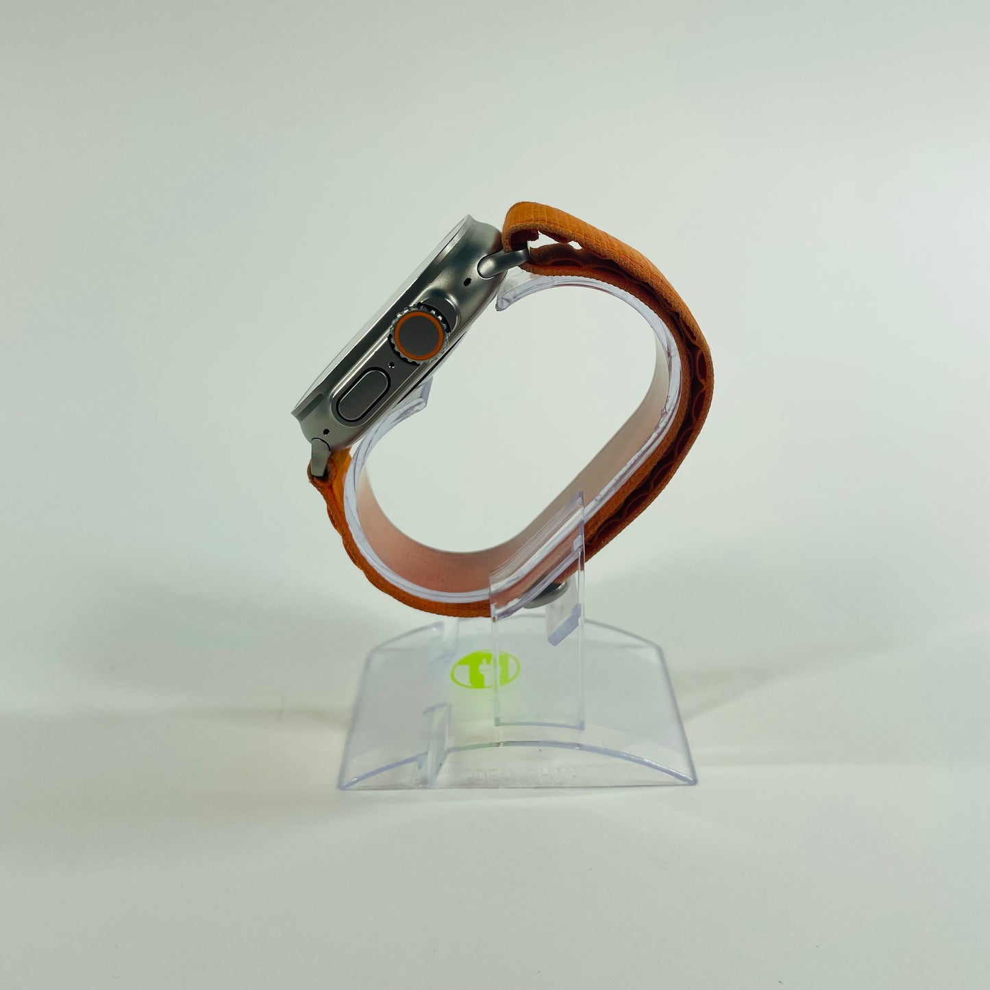 Unlocked Apple Watch Ultra 49MM Natural Titanium Orange WR-100M