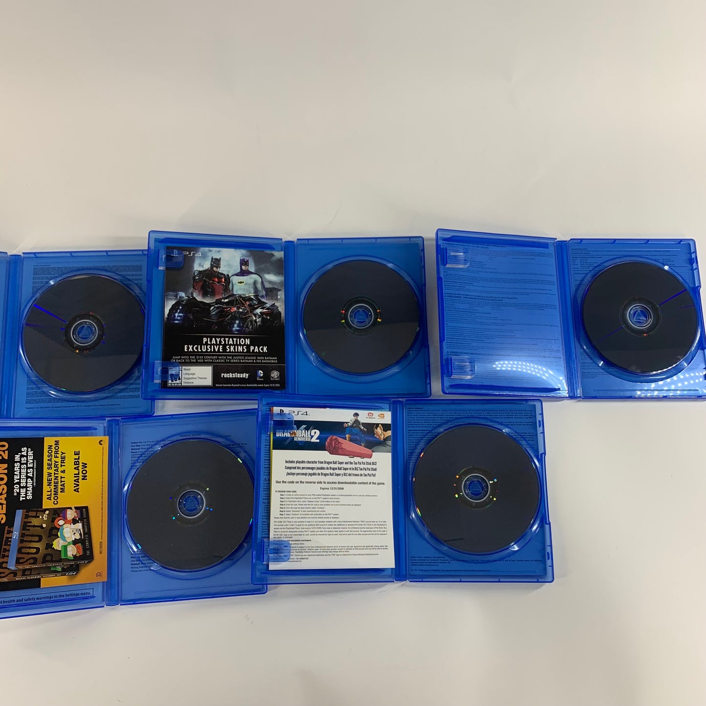 Lot of 5 Sony PlayStation 4 PS4 Games