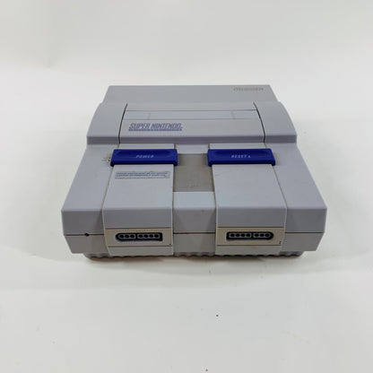 Super Nintendo Entertainment System NES Video Game Console SNS-001 Gray
