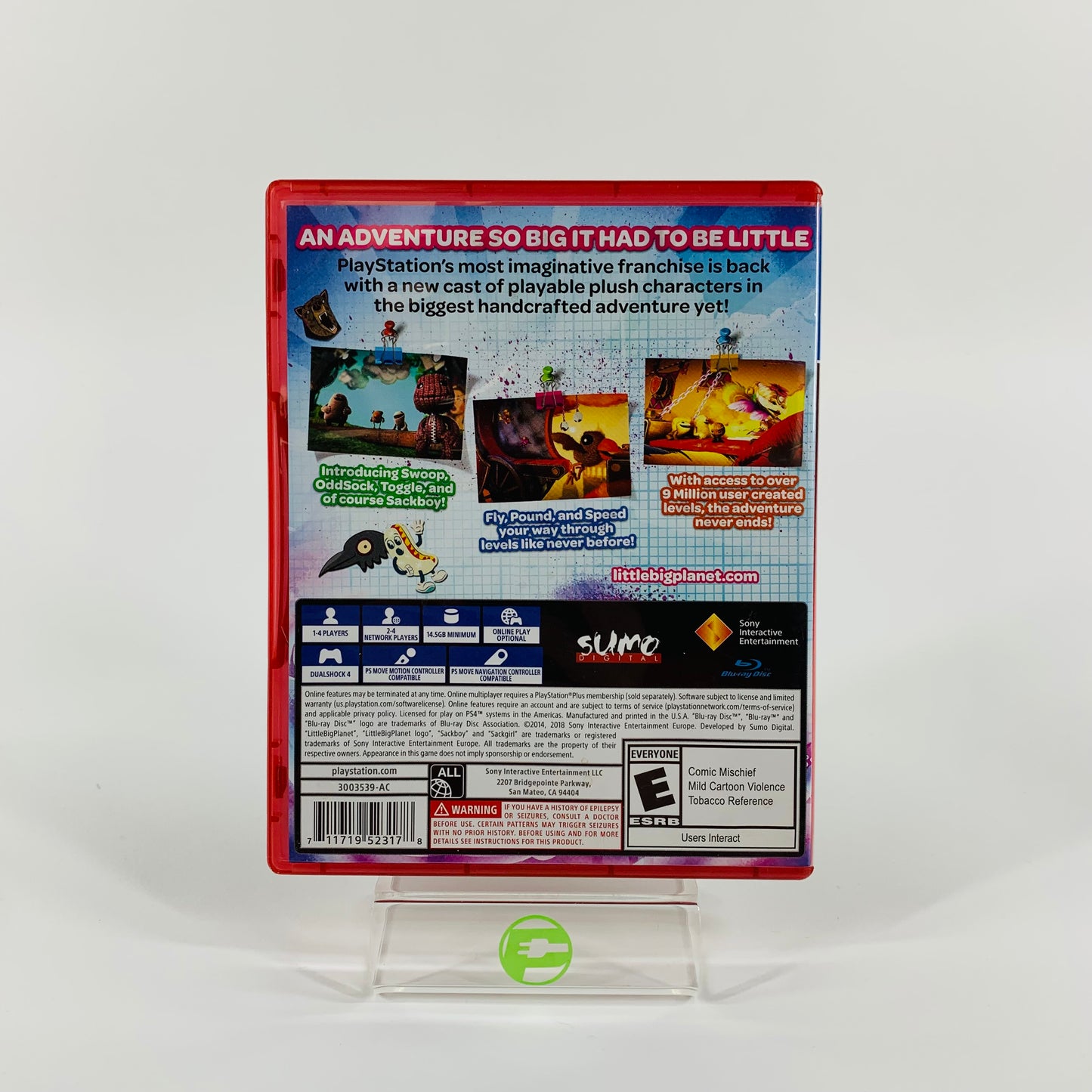 LittleBigPlanet 3 [Playstation Hits] (Sony PlayStation 4 PS4, 2019)