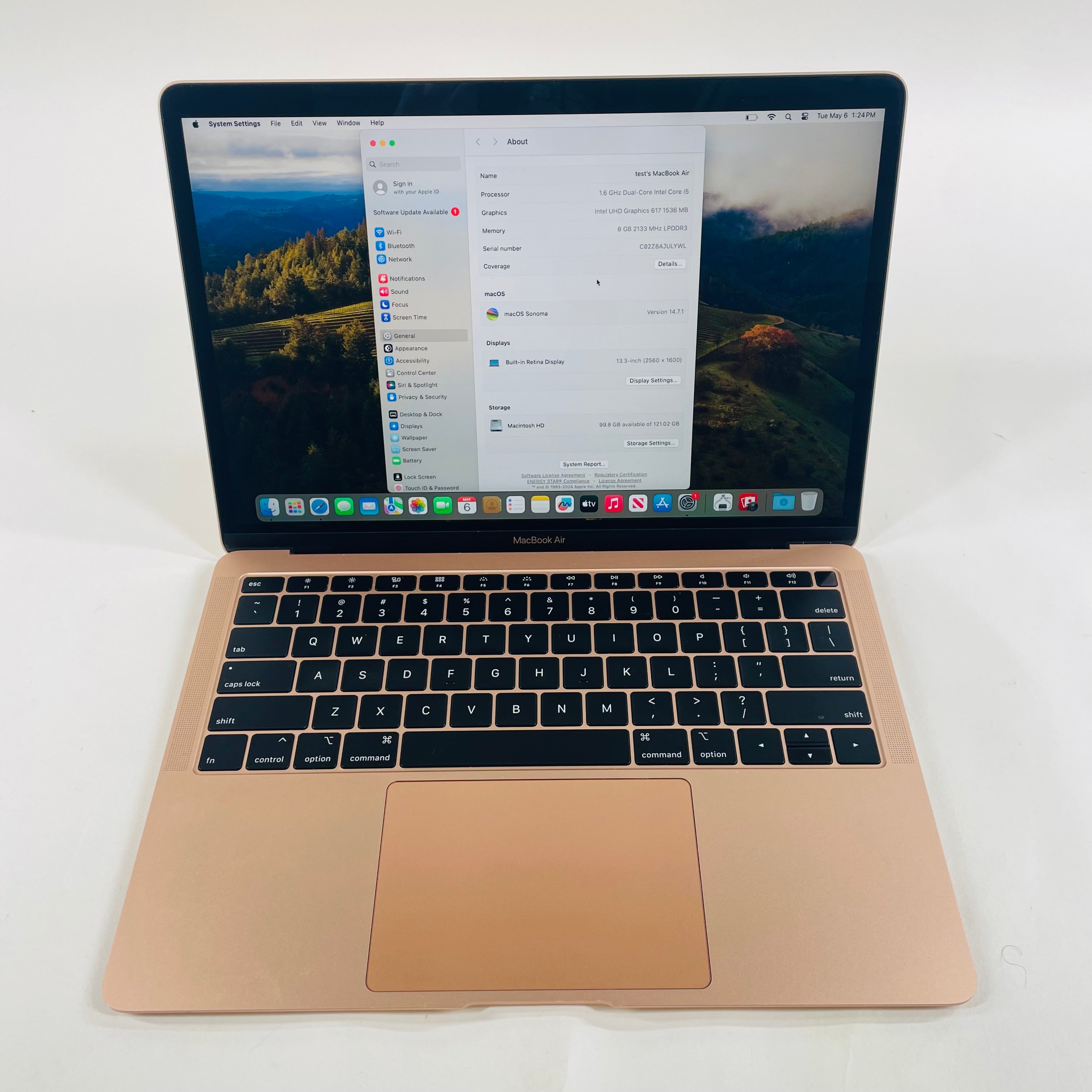 MacBook Air 2019 ゴールド(ピンクゴールド) 8G/128G 41uzIFIwmFL.jpg_BO30,255,255,