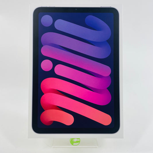 WiFi Only Apple iPad Mini 6th Gen 256GB 18.2.1 PURPLE MK7X3LL/A