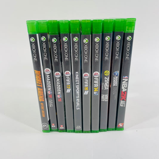 Lot of 10 Microsoft Xbox One Games