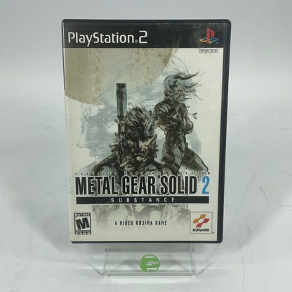 Metal Gear Solid 2 Substance (Sony PlayStation 2 PS2, 2003)
