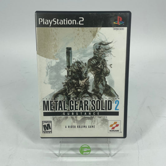 Metal Gear Solid 2 Substance (Sony PlayStation 2 PS2, 2003)