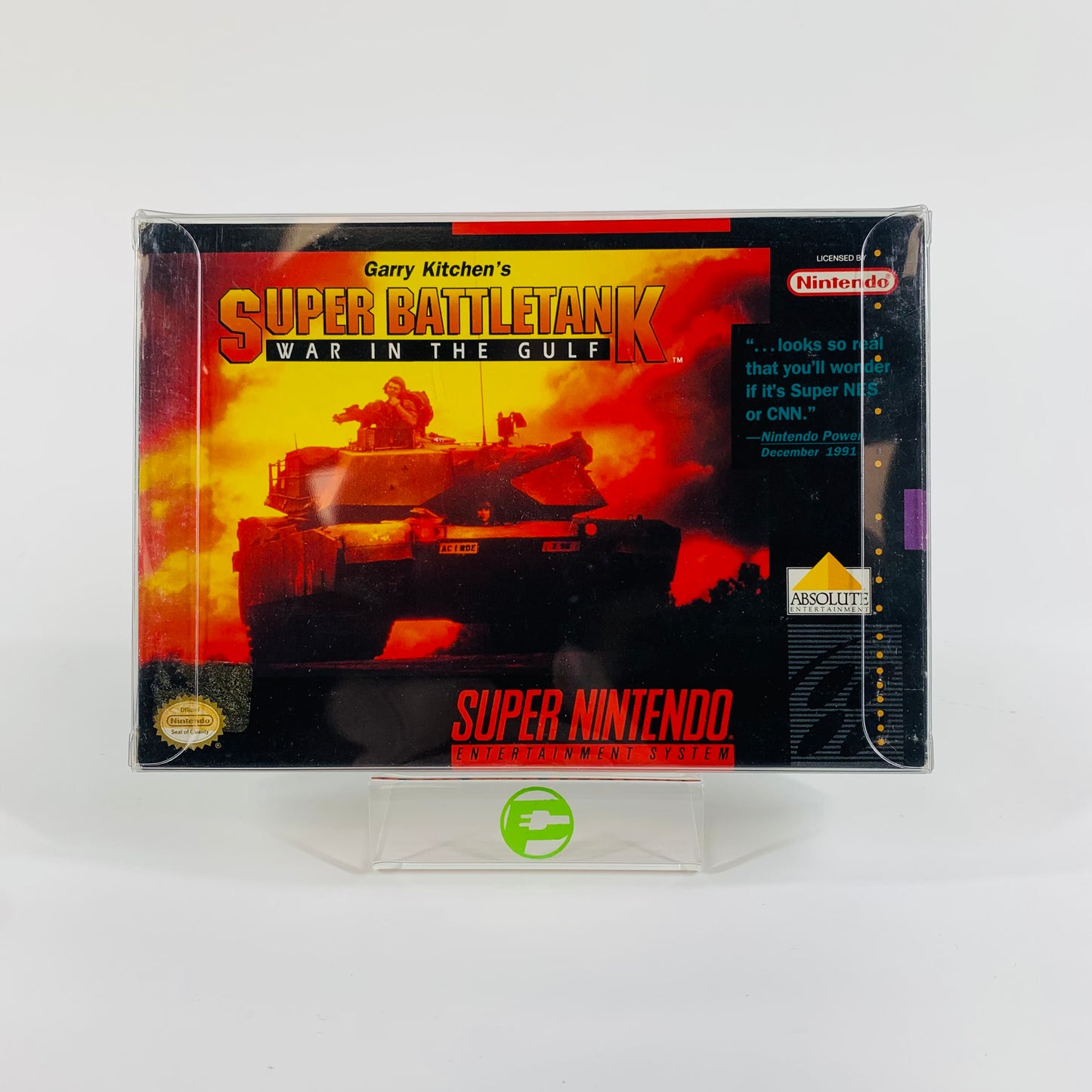 Super Battletank War in the Gulf (Super Nintendo SNES, 1992)