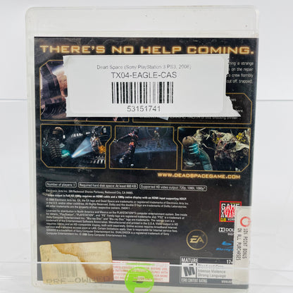 Dead Space (Sony PlayStation 3 PS3, 2008)