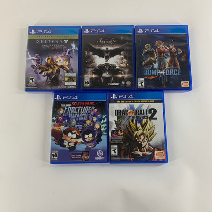 Lot of 5 Sony PlayStation 4 PS4 Games