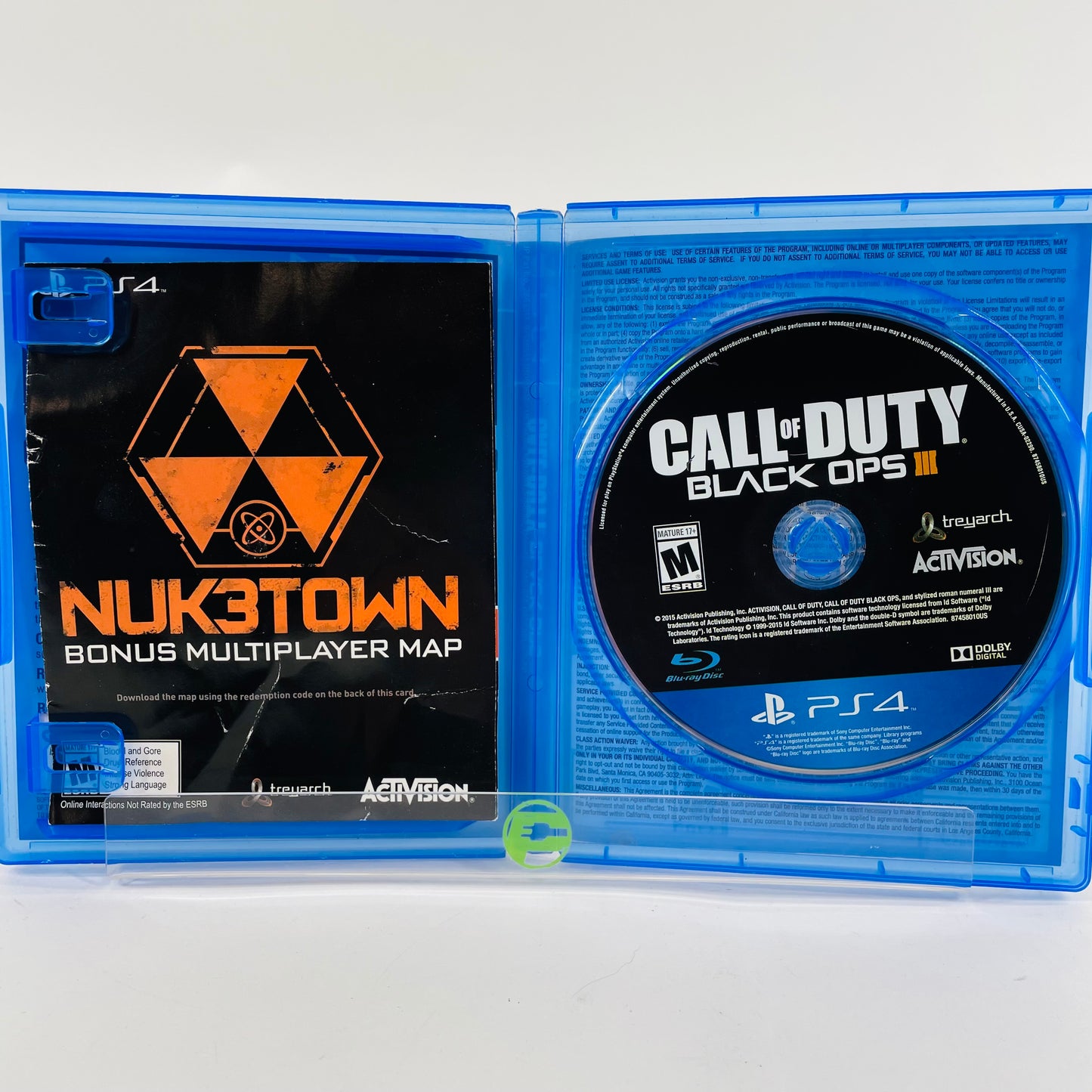 Call of Duty Black Ops III (Sony PlayStation 4 PS4, 2015)