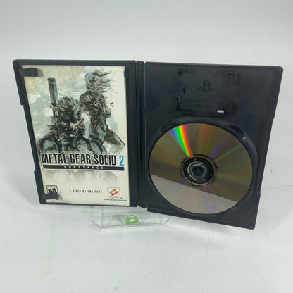 Metal Gear Solid 2 Substance (Sony PlayStation 2 PS2, 2003)