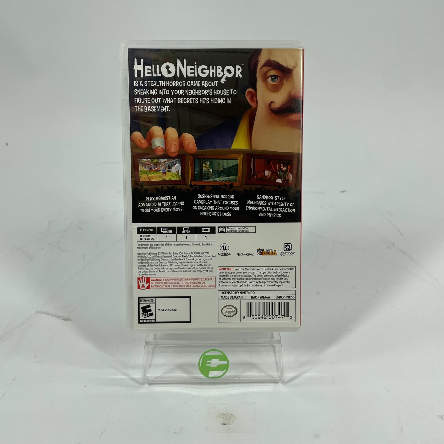 Hello Neighbor (Nintendo Switch, 2018)