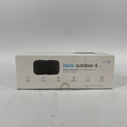 New Blink Outdoor 4 Outdoor Camera Black PNT0