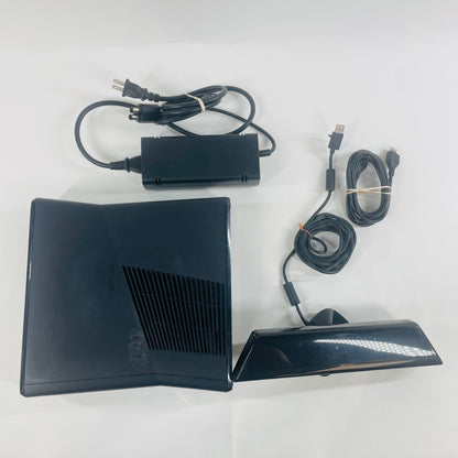 Microsoft Xbox 360 S 250GB Console Gaming System Black 1439 + Kinect