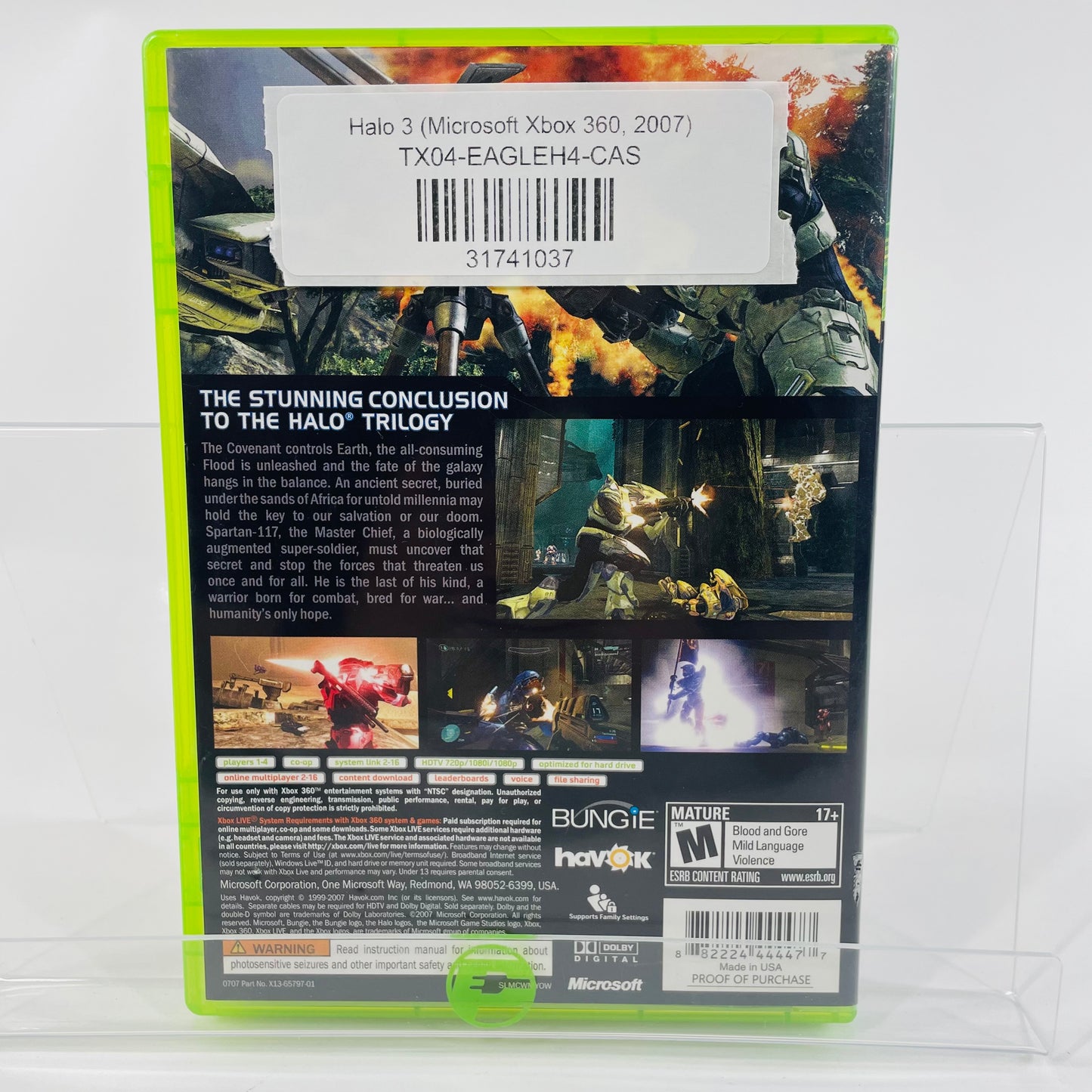 Halo 3 (Microsoft Xbox 360, 2007)