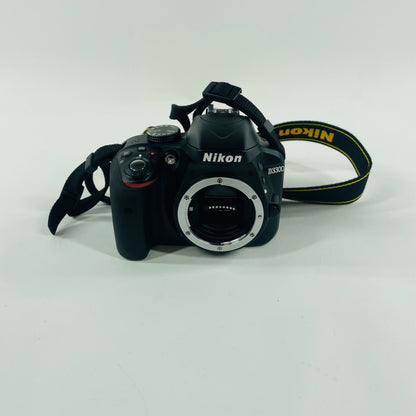Nikon D3300 24.2MP DSLR Camera  1455 Shutter Count Body Only