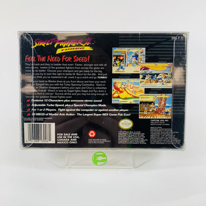 Street Fighter II Turbo (Super Nintendo SNES, 1993)