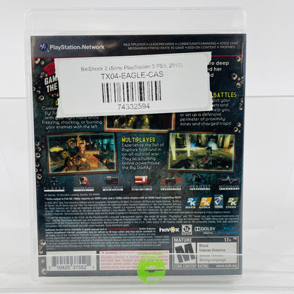BioShock 2 (Sony PlayStation 3 PS3, 2010)