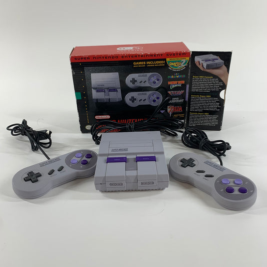 Nintendo SNES Classic Edition Video Game Console CLV-201 Gray